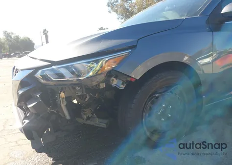 2021 Nissan Sentra S Xtronic Cvt z USA, uszkodzony, nr VIN 3N1AB8BV1MY257074